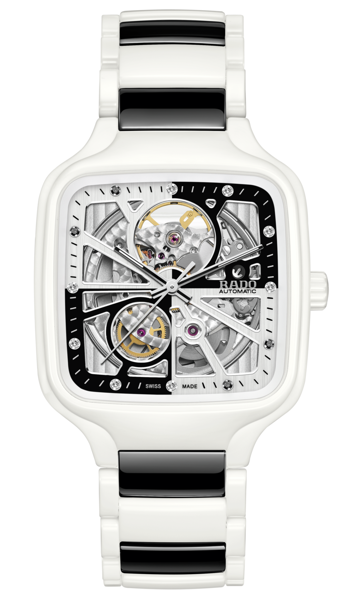 True Square Automatic Open Heart Diamonds Limited Edition